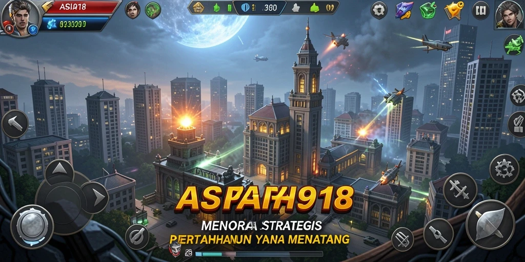 Gameplay menara pertahanan yang strategis dan mendebarkan.