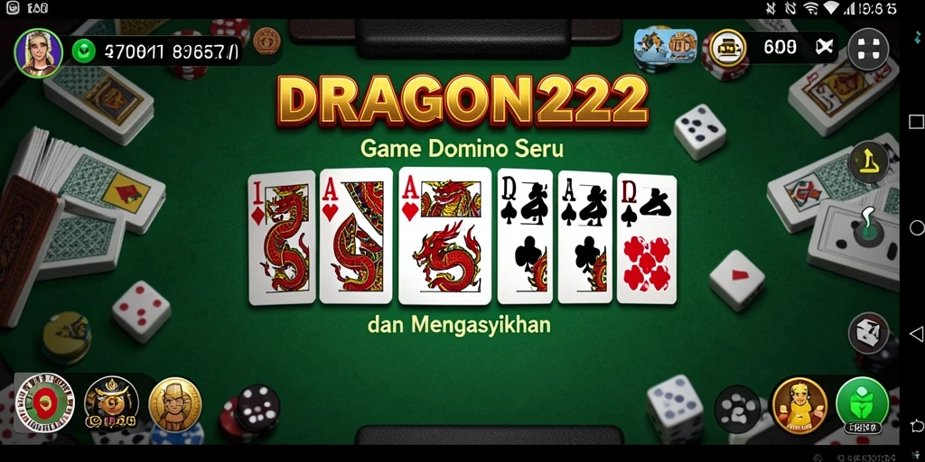 Tampilan gameplay DRAGON222 yang menarik dan interaktif.