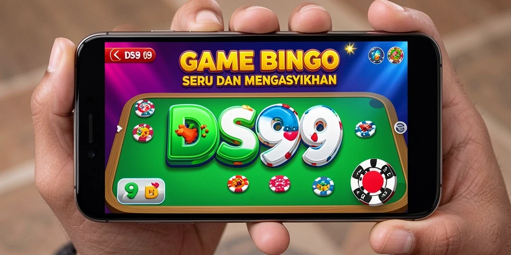 Screenshot gameplay DS99 yang menunjukkan momen seru dalam permainan Bingo.