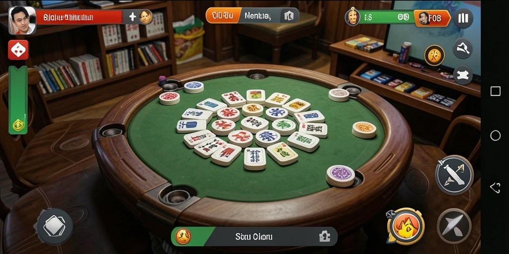 Screenshot gameplay F08 menampilkan aksi seru QiuQiu.