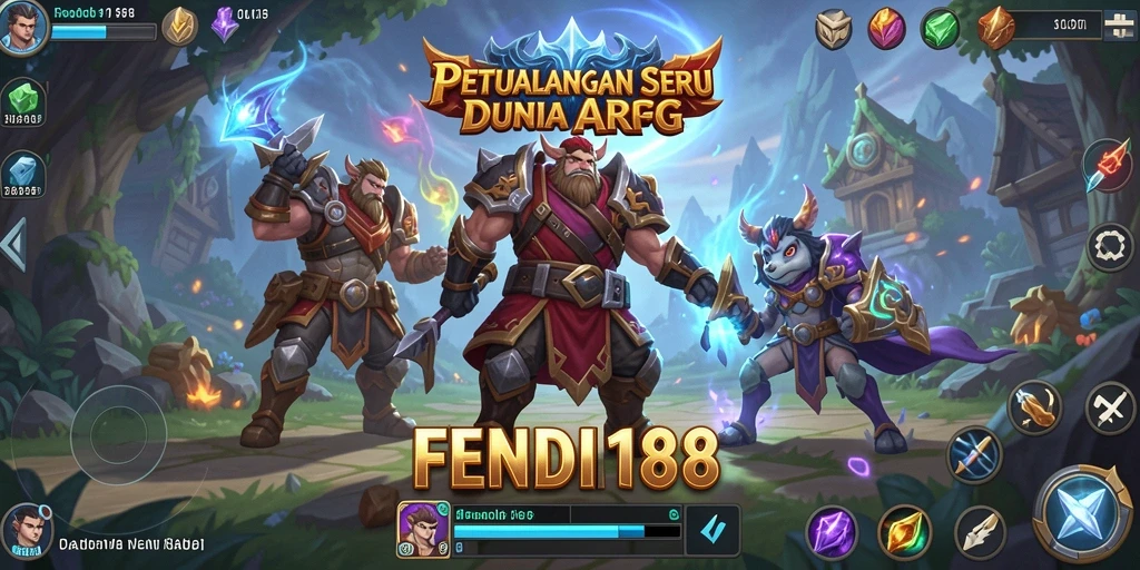 Tampilan menarik dari gameplay ARPG dalam FENDI188 yang penuh aksi.