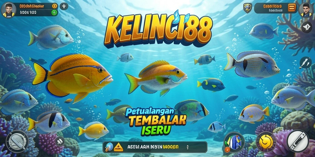 Tampilan gameplay KELINCI88 yang menarik dan penuh aksi menembak ikan.