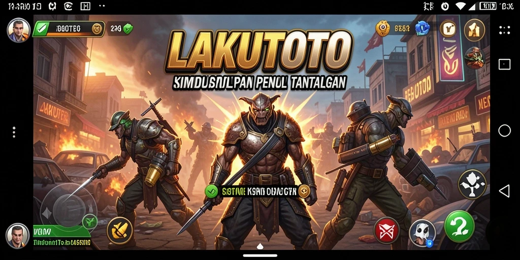 Tampilan gameplay menarik dari LAKUTOTO dengan interaksi yang seru.