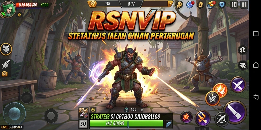 Tampilan gameplay menawan dari RSNVIP dengan pertempuran strategi.